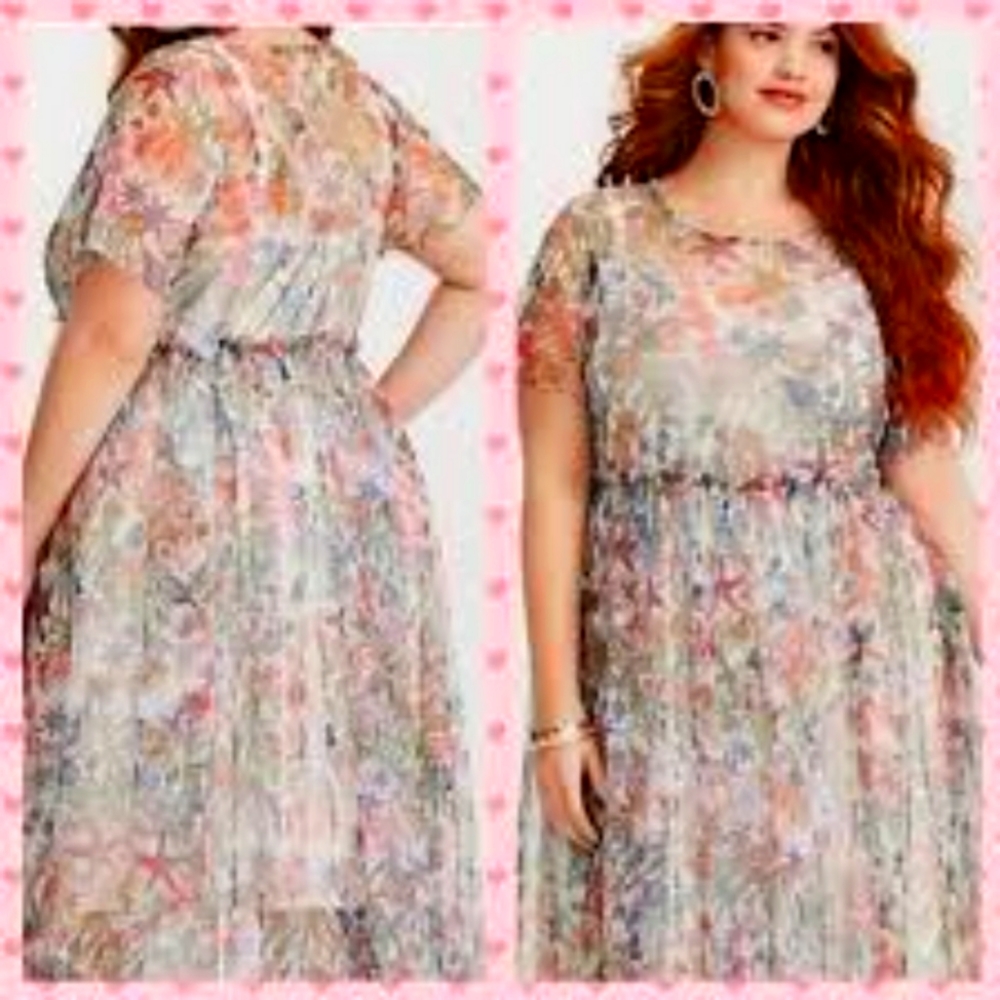 Torrid Disney Line Little Mermaid Dress